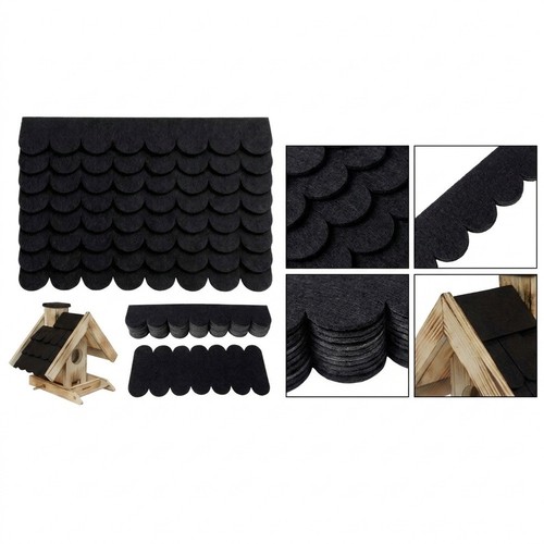 Piece felt roof - piece,
