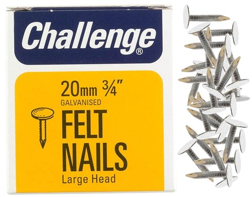 225g felt nails 20mm - 225g,