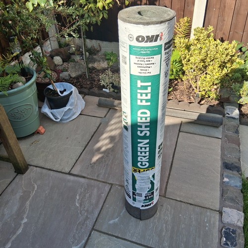 Iko shed felt green 10m - shed, x