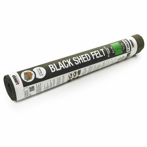 Shed felt iko - roofing, black