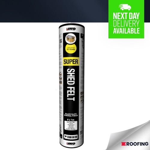 Iko super shed - felt, black