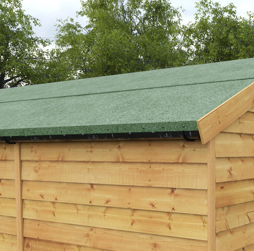 Green mineral shed - green,